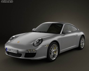 Porsche 911 Carrera Coupe 2011 3D model