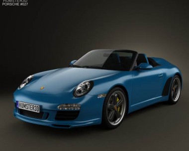 Porsche 911 Speedster 2011 3D Model