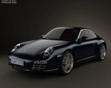 Porsche 911 Targa 4S 2011 3D Model