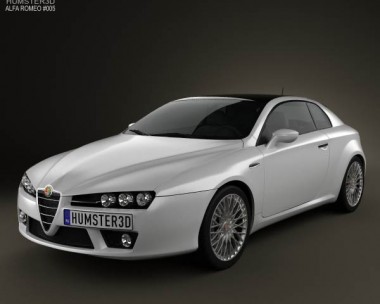 Alfa Romeo Brera 2011 3D model