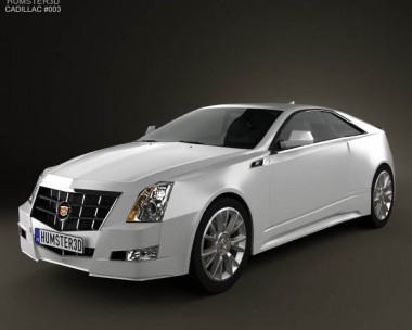 Cadillac CTS 2011 3D Model