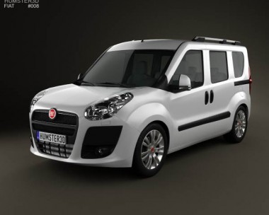 Fiat Nuovo Doblo Combi 2011 3D model