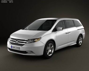 Honda Odyssey 2011 3D Model