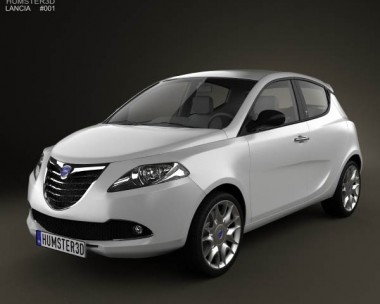 Lancia Ypsilon 2011 3D model