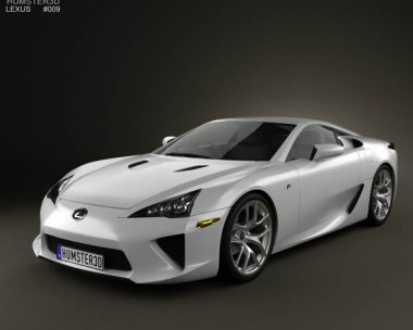 Lexus LFA 2013 3D Model