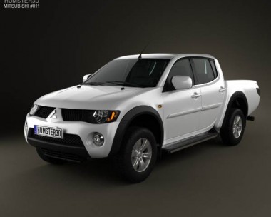 Mitsubishi L200 Triton Double Cab 2011 3D model