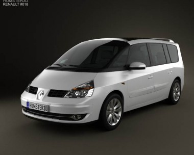 Renault Grand Espace 2011 3D Model