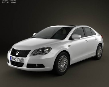 Suzuki Kizashi 2010 3D Model