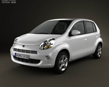 Toyota Passo 2012 3D Model