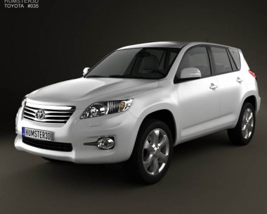 Toyota Rav4 European (Vanguard) 2012 3D model