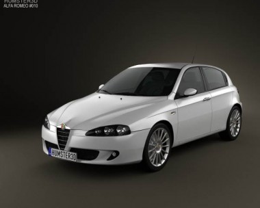 Alfa Romeo 147 5-door 2009 3D Model