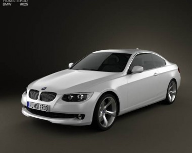 BMW 3 series Coupe 2011 3D Model