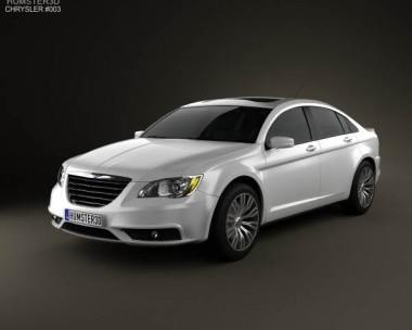 Chrysler 200 sedan 2011 3D model