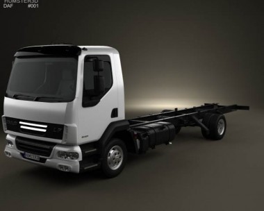 DAF LF Chassis Truck 2011 3D model