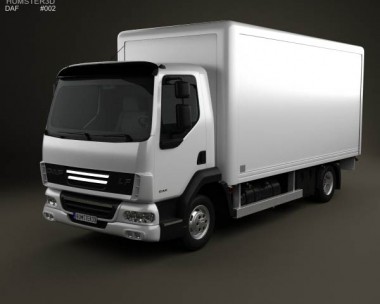 DAF LF Delivery Truck 2011 3D model