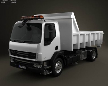 DAF LF Tipper 2011 3D Model