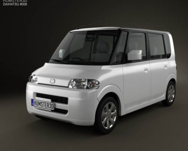 Daihatsu Tanto 2003 3D Model