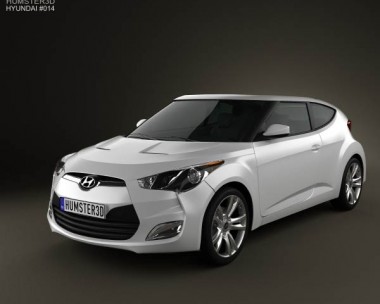 Hyundai Veloster 2012 3D model