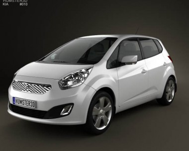 Kia Venga 2011 3D model