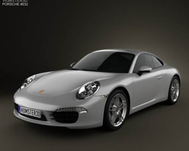 Porsche 911 Carrera Coupe 2012 3D model