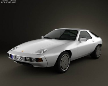 Porsche 928 1981 3D Model