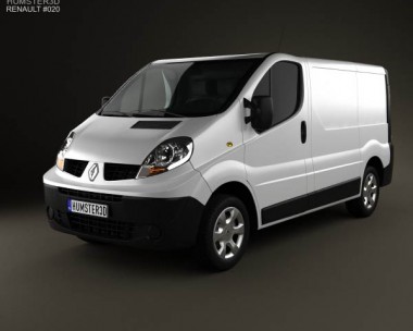 Renault Trafic PanelVan ShortWheelbase StandardRoof 3D model