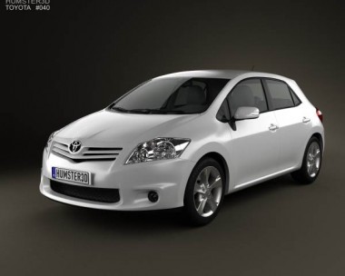 Toyota Auris 2012 3D model