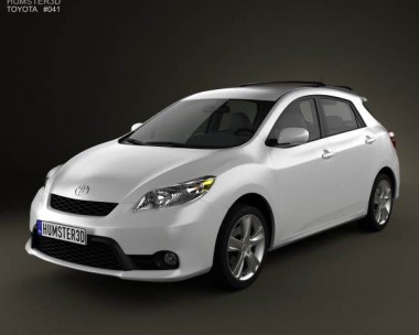 Toyota Matrix (Voltz) 2011 3D Model