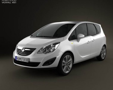 Vauxhall Meriva 2011 3D model