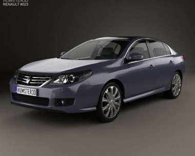 Renault Latitude 2011 3D Model