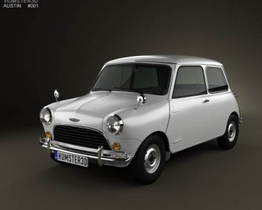 Austin Mini Cooper S 1964 3D Model