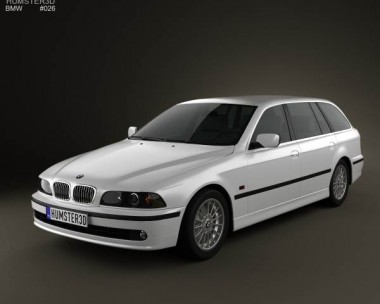 BMW 5 Series E39 Touring (1995-2003) 3D Model