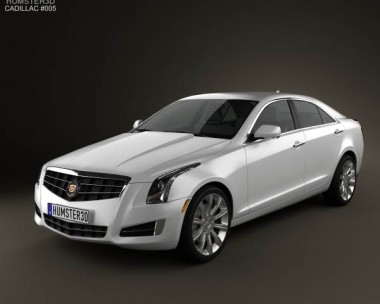 Cadillac ATS 2013 3D Model