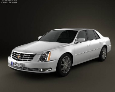 Cadillac DTS 2011 3D Model