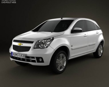 Chevrolet Agile 2011 3D Model