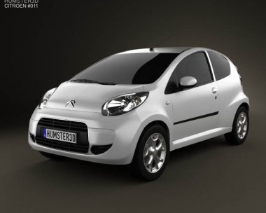 Citroen C1 3-door 2012 3D Model