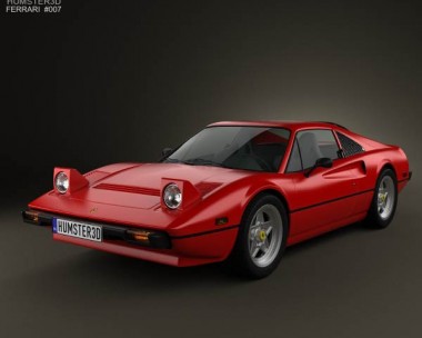 Ferrari 308 GTB / GTS 1975 3D Model