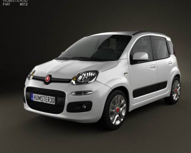 Fiat Panda 2012 3D model