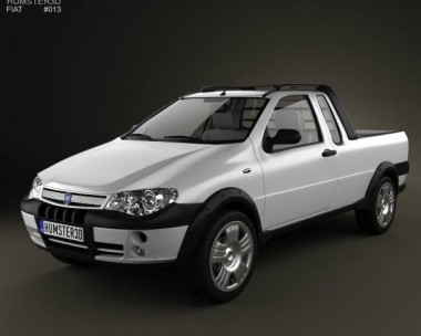 Fiat Strada III 2004 3D model