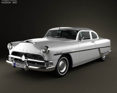 Hudson Hornet 2-door 1954 3D Model