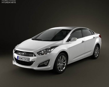 Hyundai i40 sedan 2012 3D Model