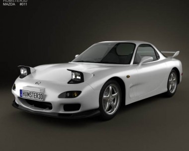 Mazda RX-7 1992-2002 3D Model