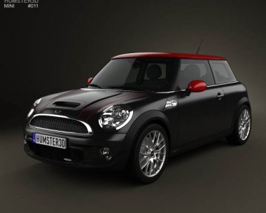 Mini John Cooper Works Hardtop with HQ Interior 2011 3D model
