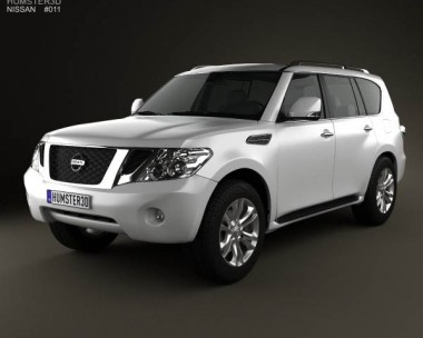 Nissan Patrol 2011 3D model