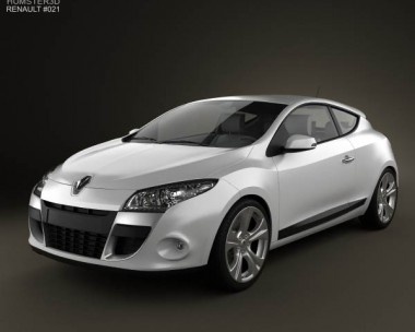 Renault Megane Coupe 2011 3D model