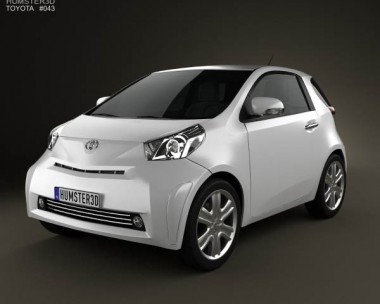 Toyota IQ 2009 3D Model