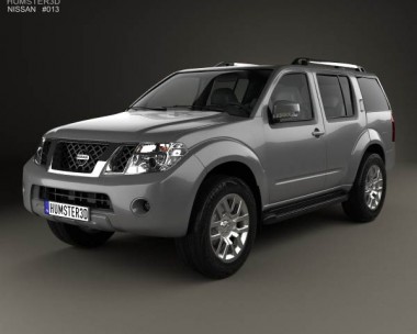 Nissan Pathfinder 2010 3D model