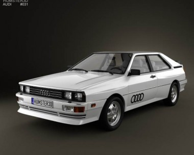 Audi Quattro 1980 3D model