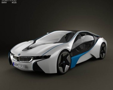 BMW i8 concept 2009 3D model