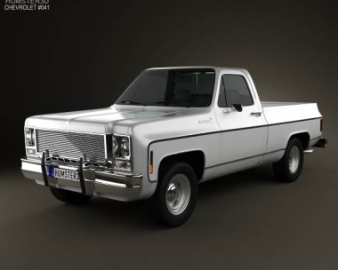 Chevrolet C/K Scottsdale Single Cab Standart Bed 1979 3D model